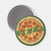 I Love Pizza Magneet (Voorkant / Achterkant)
