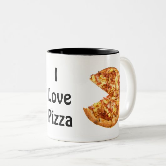 I Love Pizza Mok (Voorkant rechts)