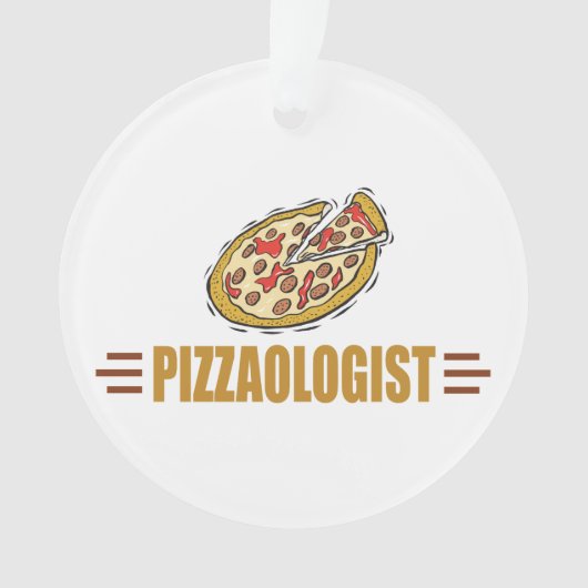 I Love Pizza Ornament (voorkant)