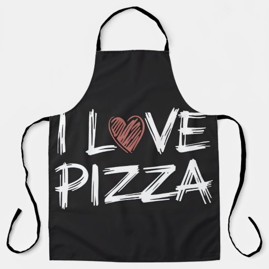 I Love Pizza Schort (Voorkant)