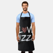 I Love Pizza Schort (Gedragen)
