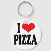 I Love Pizza Sleutelhanger (Voorkant)