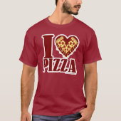 I Love Pizza T-shirt (Voorkant)
