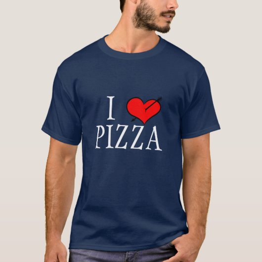 I Love Pizza T-shirt (Voorkant)