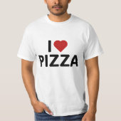 I Love Pizza T-shirt (Voorkant)