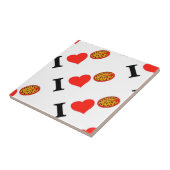 I Love Pizza Tegeltje (Zijkant)