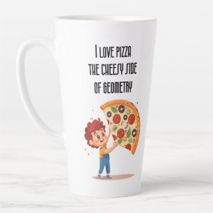 "I Love Pizza: The Cheesy Side of Geometry" (Ik ho Latte Mok