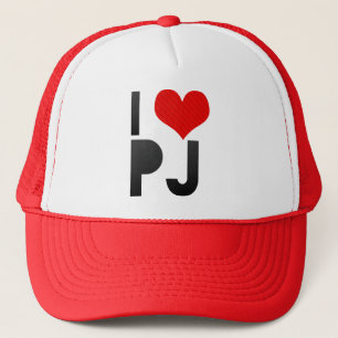I Love PJ Trucker Pet