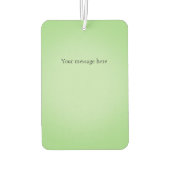 I Love Planet Earth Environmental Awareness Custom Luchtverfrisser (Achterkant)