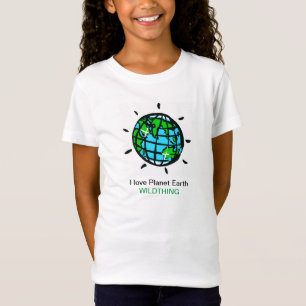 I love Planet Earth - Wildthing - Natuur - T-shirt