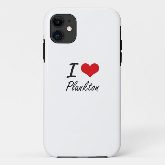 I Love Plankton Case-Mate iPhone Case (Achterkant)