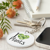 I Love Planten Sleutelhanger (Voorkant Rechts)