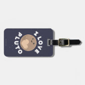 I Love Pluto Bagagelabel (Voorkant horizontaal)