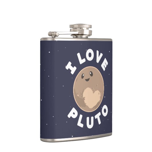 I Love Pluto Heupfles (Rechts)