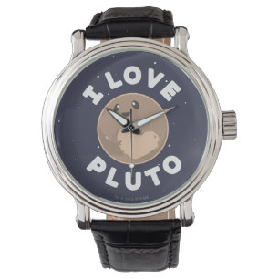 I Love Pluto Horloge