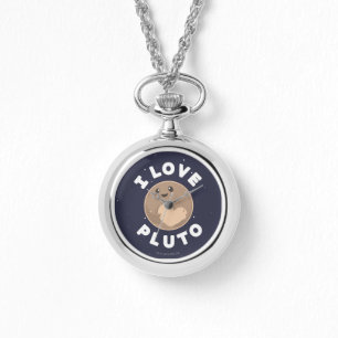 I Love Pluto Horloge