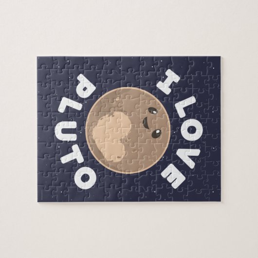 I Love Pluto Legpuzzel (Horizontaal)