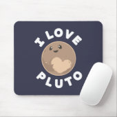 I Love Pluto Muismat (Met muis)