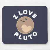 I Love Pluto Muismat (Voorkant)
