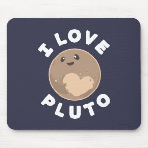 I Love Pluto Muismat