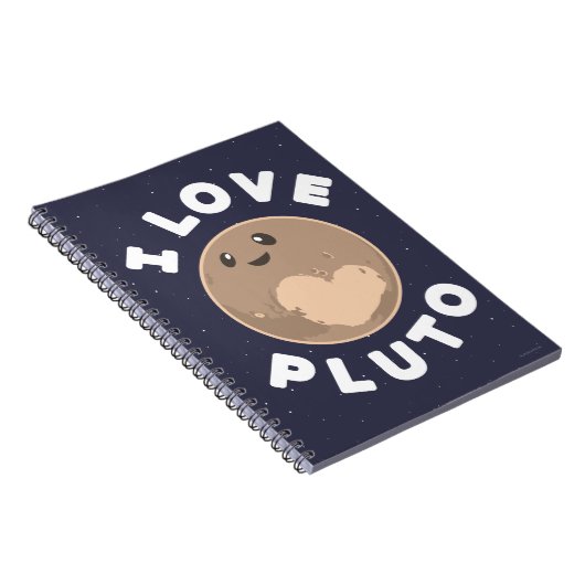 I Love Pluto Notitieboek (Rechterzijde)