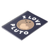 I Love Pluto Notitieboek (Linkerzijde)