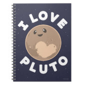 I Love Pluto Notitieboek (Voorkant)