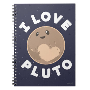 I Love Pluto Notitieboek