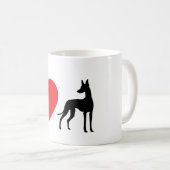 I love Podencos Mug Koffiemok (Voorkant rechts)