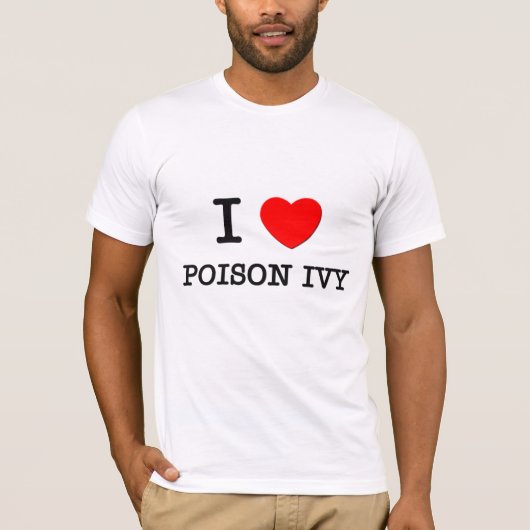 I Love Poison Ivy T-shirt (Voorkant)