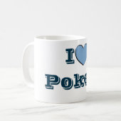 I Love Poker Koffiemok (Voorkant links)