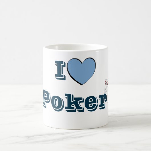 I Love Poker Koffiemok (Center)