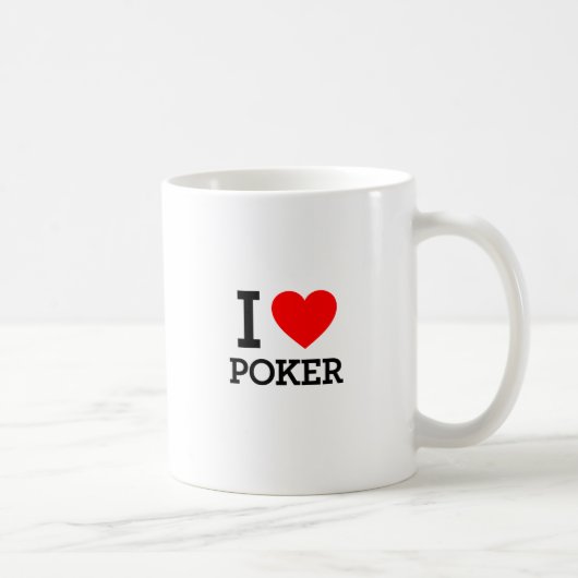 I Love Poker Koffiemok (Rechts)