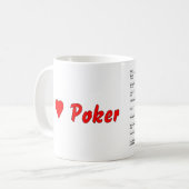 I Love Poker Koffiemok (Voorkant links)