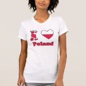 I love Poland T-shirt (Voorkant)