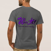 I Love Pole Fitness T-shirt (Achterkant)