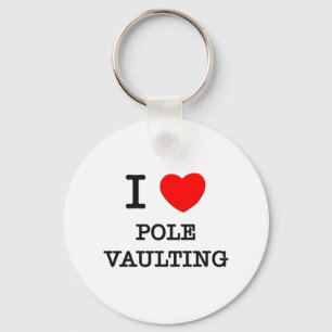 I Love Pole Vaulting Sleutelhanger