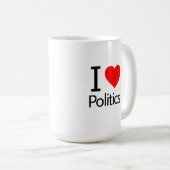 I Love Politics Koffiemok (Voorkant rechts)