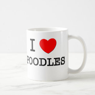 I Love Poodles Koffiemok