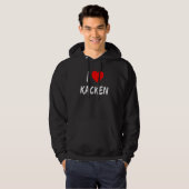 I Love Poop Hoodie (Voorkant volledig)