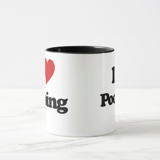 I Love Pooping Mok (Midden)