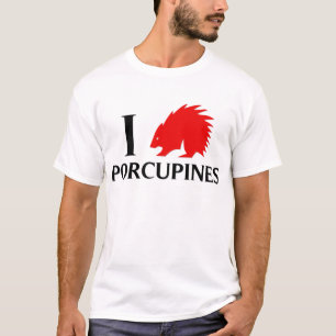 I Love Porcupines T-shirt