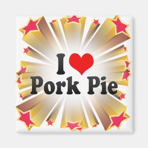 I Love Pork Pie Magneet