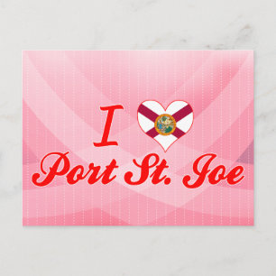 I Love Port St.Joe, Florida Briefkaart