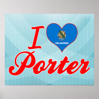 I Love Porter, Oklahoma Poster