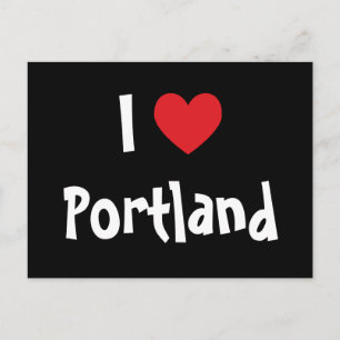 I Love Portland Briefkaart
