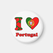 I love Portugal magnet (Voorkant)