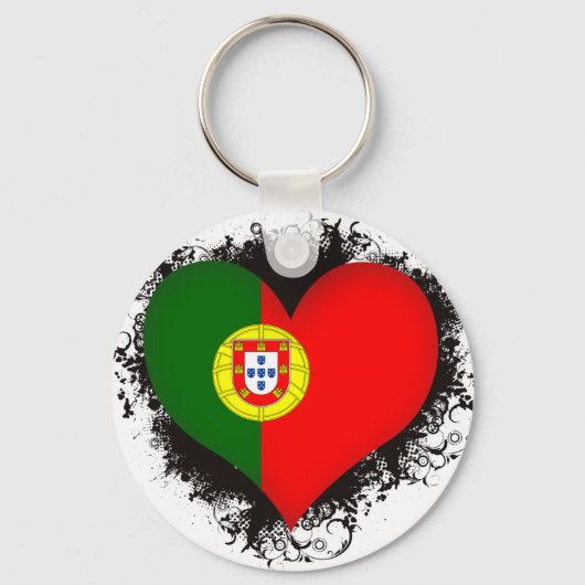  I Love Portugal Sleutelhanger (Voorkant)