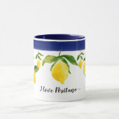 I Love Positano Mok Lemons Tile Amalfi Coast (Midden)
