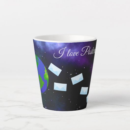 I Love Postcrossing ll - Latte Mok (Voorkant)